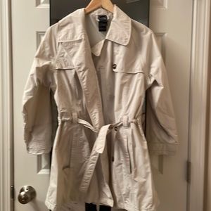 The North Face girls trench rain coat